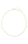 Nordstrom Rack Open Link Chain Necklace In Gold