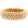Nordstrom Rack Orb Stretch Bracelet In Gold