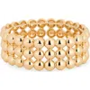 Nordstrom Rack Orb Stretch Bracelet In Gold