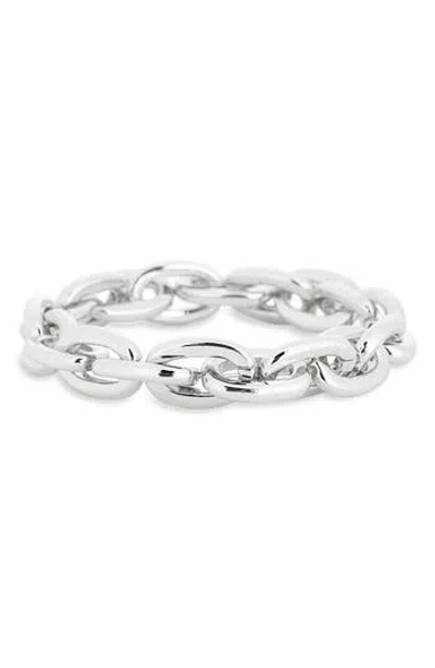 Nordstrom Rack Oval Link Stretch Bracelet In Purple