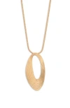 Nordstrom Rack Oval Pendant Necklace