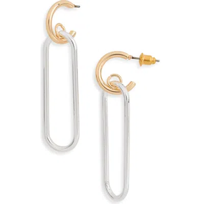 Nordstrom Rack Oval Ring Drop Earrings