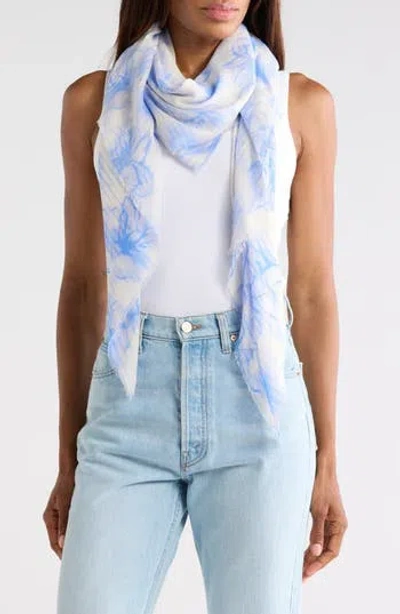 Nordstrom Rack Oversize Pareo Scarf In Blue