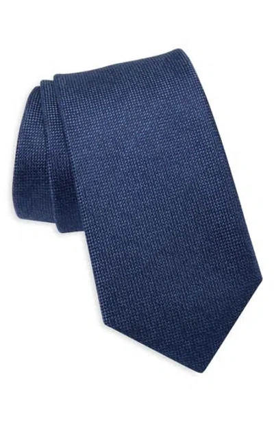 Nordstrom Rack Oxford Texture Tie In Blue