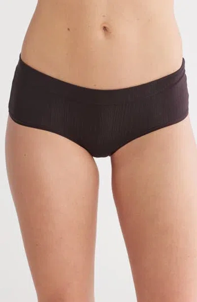 Nordstrom Rack Pack Of 3 Textured Hipster Briefs In Ivory Egret -brown Multi