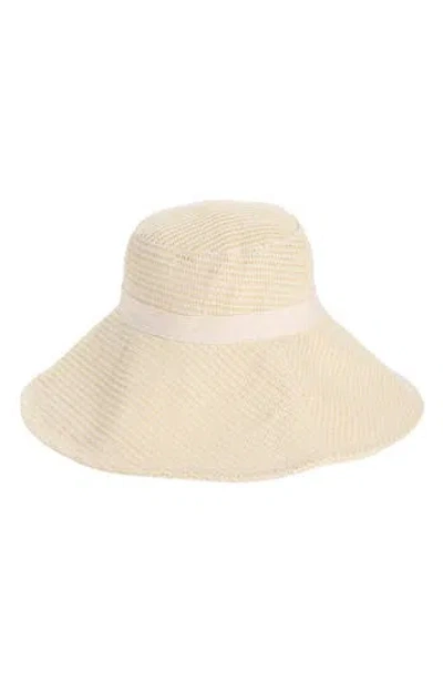 Nordstrom Rack Packable Wide Brim Floppy Sun Hat In Neutral