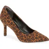 Nordstrom Rack Paige Faux Leather Pump In Tan Leopard