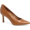 Nordstrom Rack Paige Faux Leather Pump In Tan Toffee
