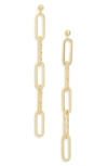 Nordstrom Rack Paperclip Link Drop Earrings