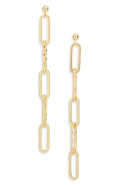 Nordstrom Rack Paperclip Link Drop Earrings