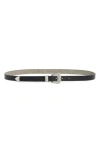 Nordstrom Rack Paris Western Glam Belt In Black