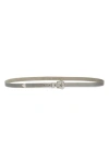 Nordstrom Rack Paris Western Glam Belt In Pewter
