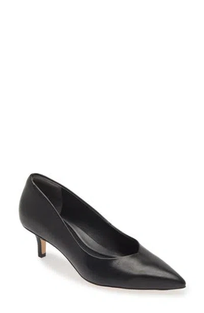 Nordstrom Rack Pascale Kitten Heel Pump In Black
