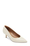 Nordstrom Rack Pascale Kitten Heel Pump In Ivory Vanilla