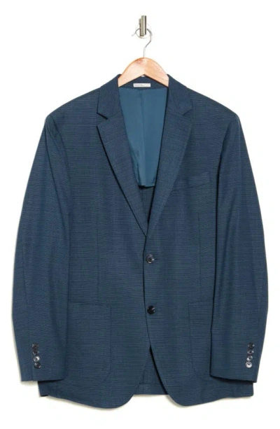 Nordstrom Rack Patch Pocket Sport Coat In Blue Asturias Texture