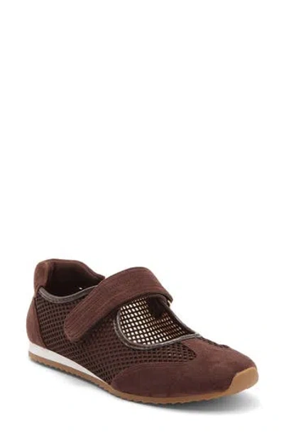 Nordstrom Rack Patricia Mary Jane Sneaker In Brown