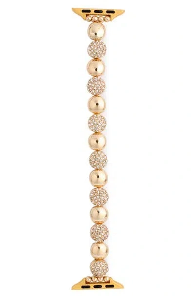 Nordstrom Rack Pave Disc Apple Watch® Watchband In Red