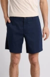 Nordstrom Rack Performance Chino Shorts In Navy Blazer