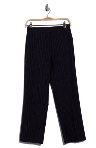 Nordstrom Rack Pinstripe Crop Straight Leg Pants In Multi