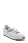 Nordstrom Rack Pixie Mary Jane Sneaker In Silver
