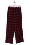 Nordstrom Rack Plaid Flannel Pajama Pants In Red