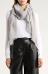 Nordstrom Rack Pleated Occasion Wrap In Gray