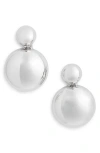 Nordstrom Rack Polished Dome Drop Earrings