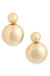 Nordstrom Rack Polished Dome Drop Earrings