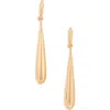 Nordstrom Rack Polished Teardrop Earrings In Gold
