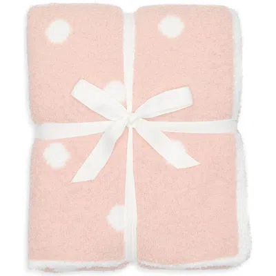 Nordstrom Rack Polka Dot Butter Throw Blanket In Pink