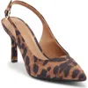 Nordstrom Rack Priscilla Slingback Pump In Animal Print