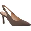Nordstrom Rack Priscilla Slingback Pump In Brown Chocolate