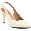 Nordstrom Rack Priscilla Slingback Pump In Ivory Vanilla
