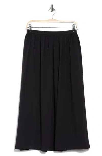 Nordstrom Rack Pull-on Midi Skirt In Black