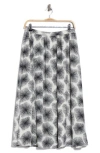 Nordstrom Rack Pull-on Midi Skirt In Gray