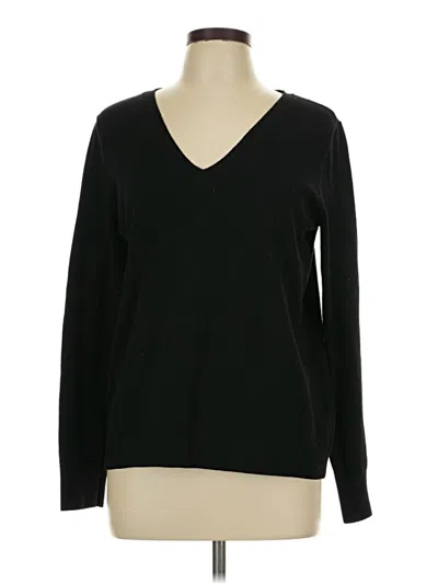 Pre-owned Nordstrom Rack Pullover Sweater In Black