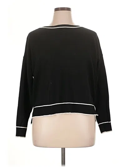 Pre-owned Nordstrom Rack Pullover Sweater In Black