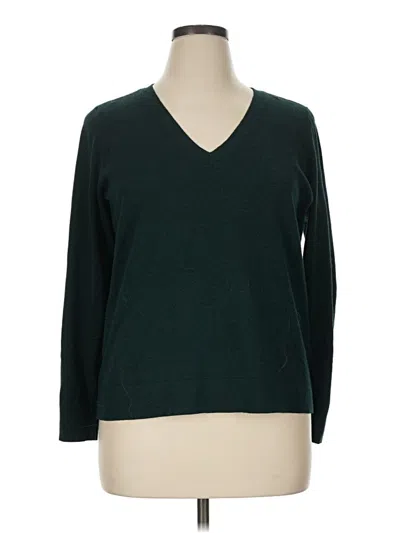 Pre-owned Nordstrom Rack Pullover Sweater In Green