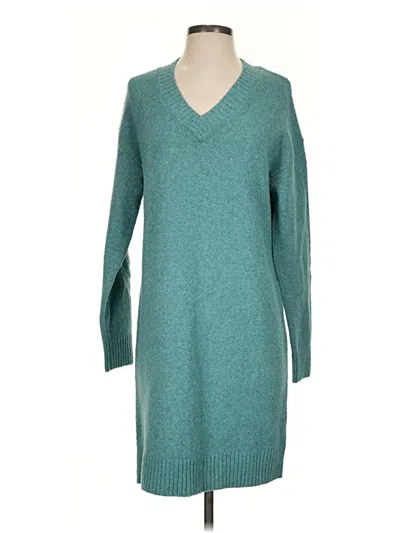 Pre-owned Nordstrom Rack Pullover Sweater In Teal