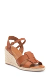 Nordstrom Rack Renata Espadrille Wedge Sandal In Tan Toffee