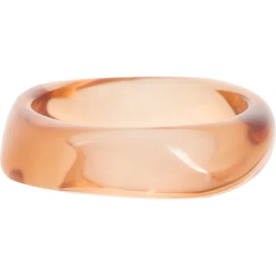 Nordstrom Rack Resin Bangle Bracelet In Neutral