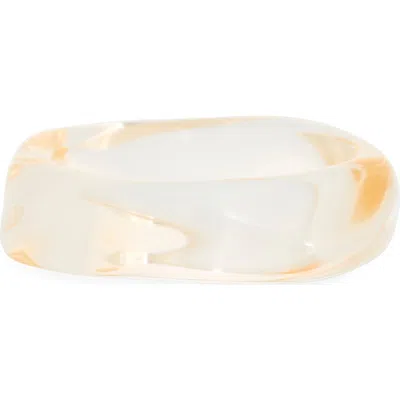 Nordstrom Rack Resin Bangle Bracelet In Purple
