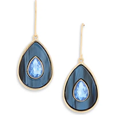Nordstrom Rack Resin Stone Teardrop Drop Earrings In Multi