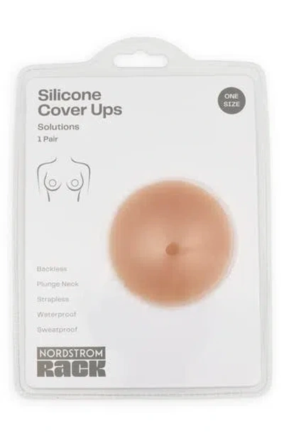 Nordstrom Rack Reusable Nonadhesive Silicone Nipple Cover Ups In Black