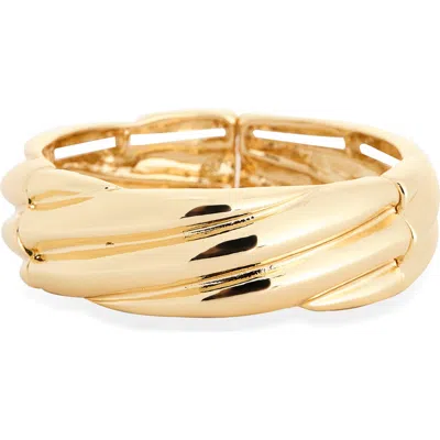 Nordstrom Rack Rib Stretch Bracelet In Pink
