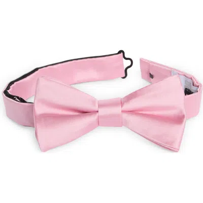 Nordstrom Rack Satin Solid Bow Tie In Red