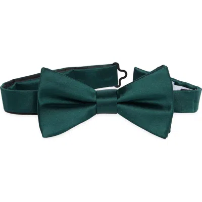 Nordstrom Rack Satin Solid Bow Tie In Yellow
