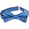Nordstrom Rack Satin Solid Bow Tie In Yellow