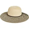 Nordstrom Rack Scalloped Floppy Hat In Multi