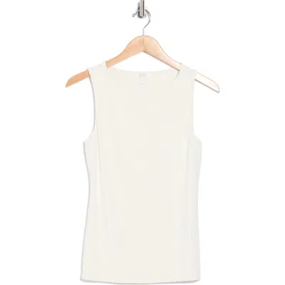 Nordstrom Rack Scoop Neck Sculpt Knit Tank In Neutral